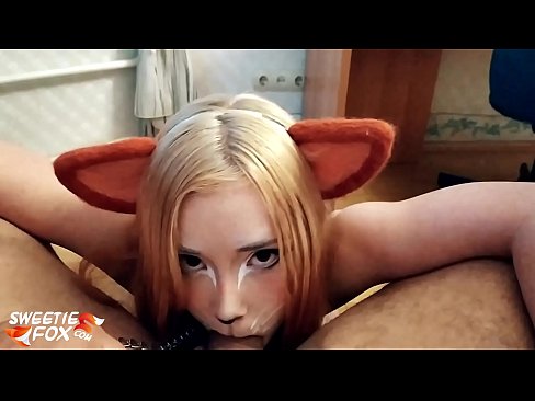 ❤️ Kitsune sväljer kuk och sperma i munnen ❤️❌ Fuckingvideo at us ❌️